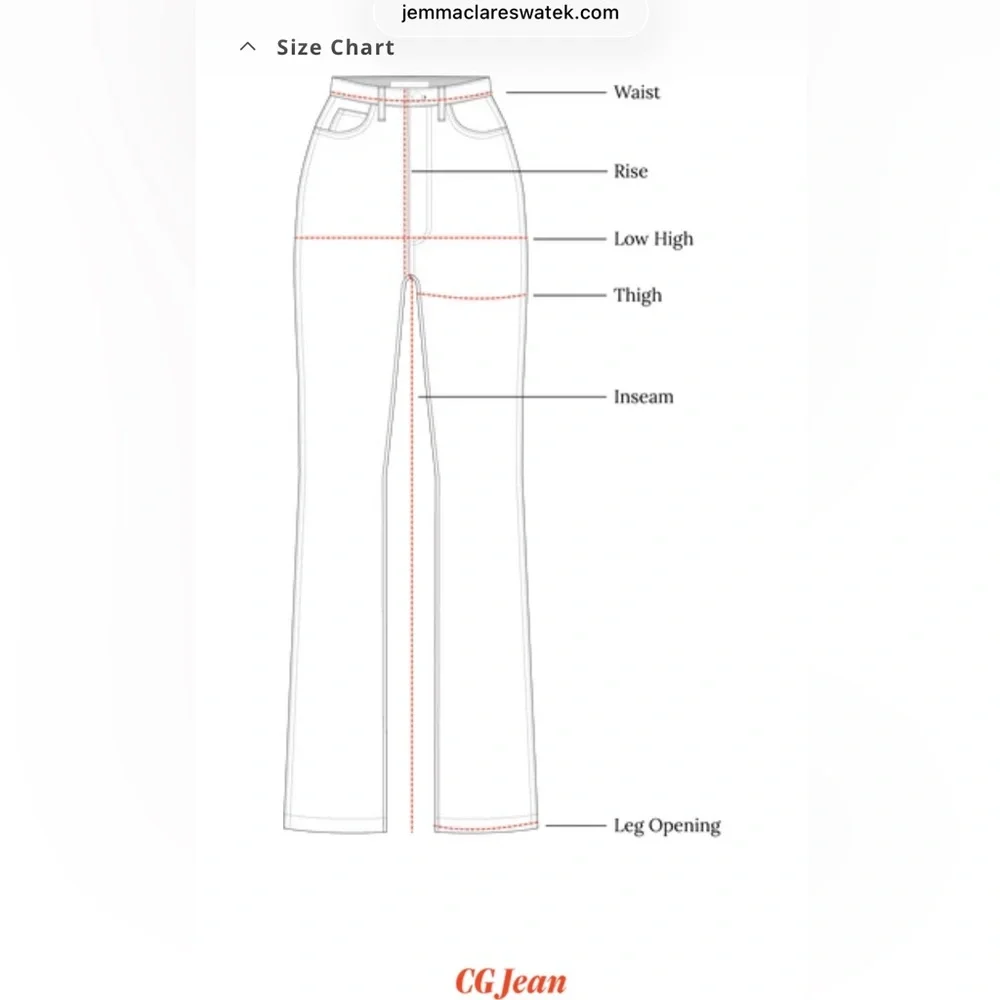 JEM (aka Lykke Wullf) CG Jeans in Striped Hickory size 4 - Picture 11 of 11